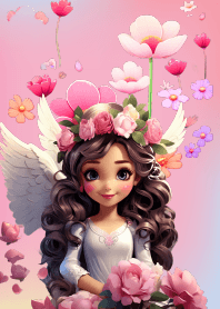 Simple cute angel theme