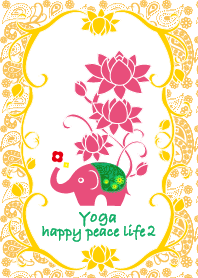 Yoga happy peace life2