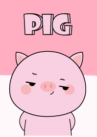 Big Head Pink Pig Theme V.2