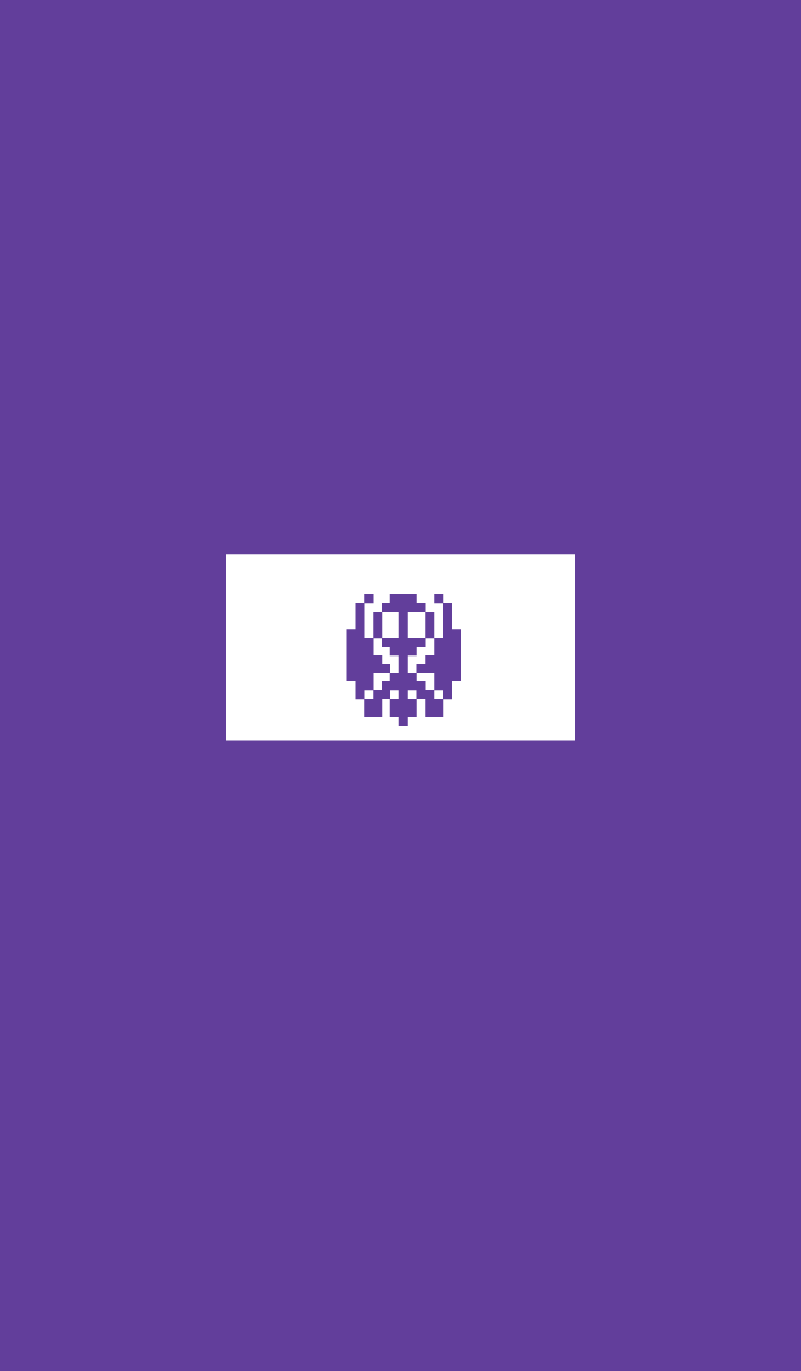 sqare skull(purple3)