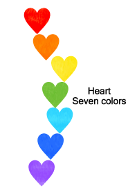 Heart Sevencolors 2