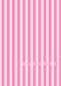 stripe×pink