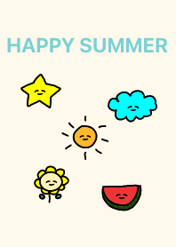 HAPPY_SUMMER (ivory green)
