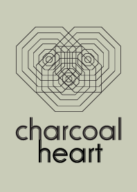 charcoal heart