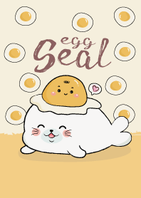แมวน้ำกับไข่ น่ารัก