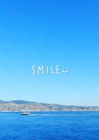 Blue sea, sky and ship21 from Japan