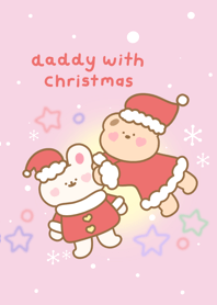 Daddy | daddy with Christmas