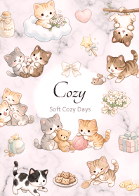 Pink - A Cat's Gentle Day