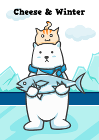 Cat Cheese & Polar bear Winter