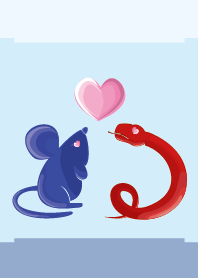 ekst Blue (Rat) Love Red (Snake)