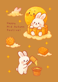 Rabbit Mid-Autumn Festival(Caramel)
