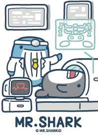 鯊魚先生 健檢日 (淺色)