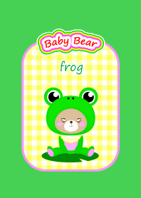 Baby Bear " frog "