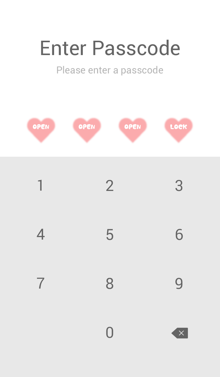 -HEART COUPLE THEME- GIRL / No.6