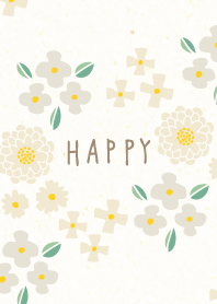 Adult beige and colorful flowers6 Japan