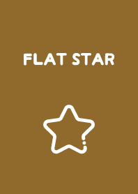 FLAT STAR / Caramel