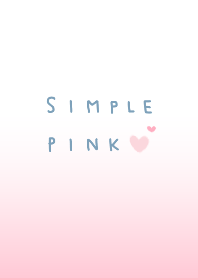 simple pink pastel heart