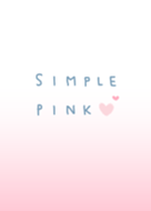 simple pink pastel heart
