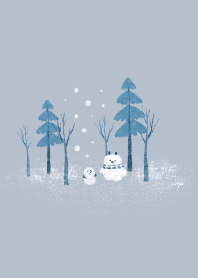 Snow Monster and Snowman Friends