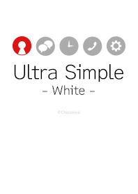 Ultra Simple - White