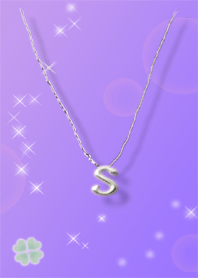 initial S(four Leaf Clover)