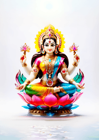 Goddess Lakshmi, light theme 16