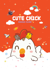 Chicken Candy Cotton Red