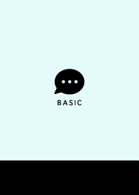 Simple&Basic / Black&Powder Blue