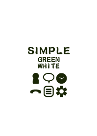 SIMPLE green*white*