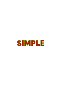 SIMPLE-ONE COLOR- THEME 25