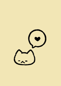 Chill out cat.(black3-03)