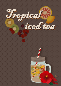 Tropical iced tea 02 + orange [os]