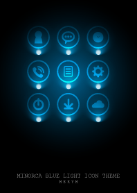 MINORCA BLUE LIGHT ICON THEME 2