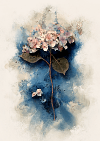 Watercolor Hydrangea -Ajisai- BE