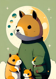 Ukiyo-e - Capybara 52ad42