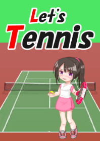 Let's Tennis girl 