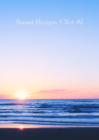 Sunset Horizon 7 Not AI