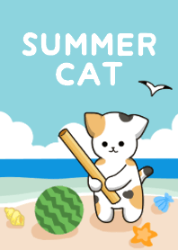 Smmer Beach Cat from Japan.