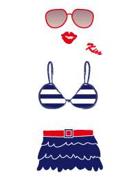 I love kiss 8-Marine design-joc