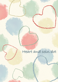Heart and coin dot