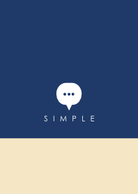 SIMPLE(beige blue)V.1570b