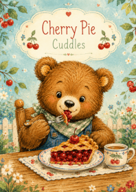 Cherry Pie Cuddles: Sweet Bear