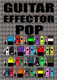 Guitar effector board pop version