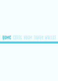 Quirky Handwriting Blue