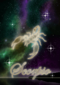 夜空和天蝎座