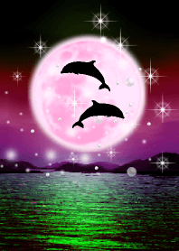 Lucky Strawberry Moon double dolphins 17