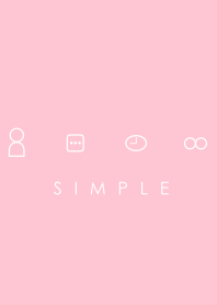 シンプル（ピンク）