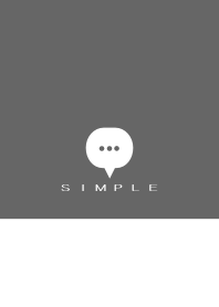 SIMPLE(white gray)V.1581b