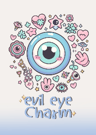 ดวงตาปีศาจ : สะท้อนพลังงานลบ (ฟ้าอ่อน)