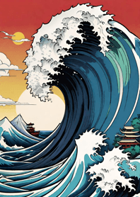 Mountain, Sea, and Moonlit Night 7d5966